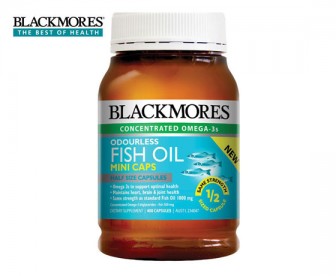 Blackmores 澳佳宝 无腥味小粒深海鱼油胶囊 400粒 Blackmores 澳佳宝 无腥味小粒深海鱼油胶囊 400粒